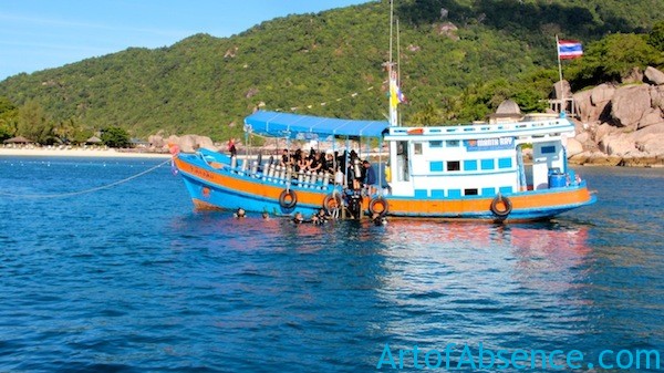 Dive Boat - Koh Tao Thailand